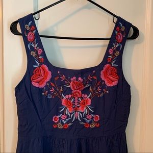 Sunny Girl ModCloth Embroidery Dress
